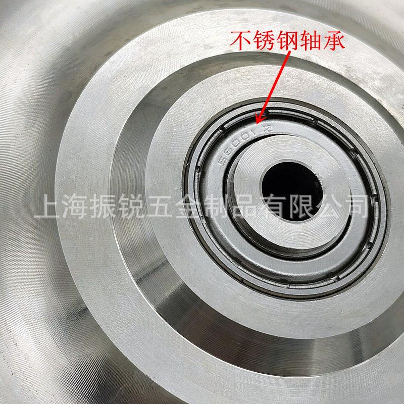 热销全不锈钢脚轮3寸4寸5寸304全不锈钢脚轮万向刹车轮子厂家直销