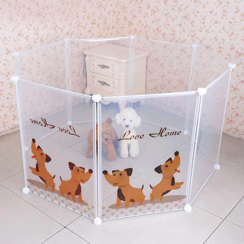 diy宠物围栏8片折叠组合狗笼子透明塑料珊栏狗狗围栏,宠物/宠物食品及用品,狗窝/屋/帐篷/沙发,淘宝优惠券,粉丝福利购,淘宝优惠卷