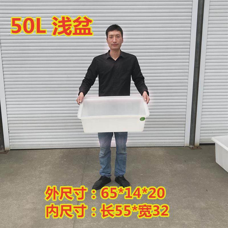q683大号加厚塑料水箱长方形储水桶龟养殖养鱼牛筋箱泡瓷砖养水产