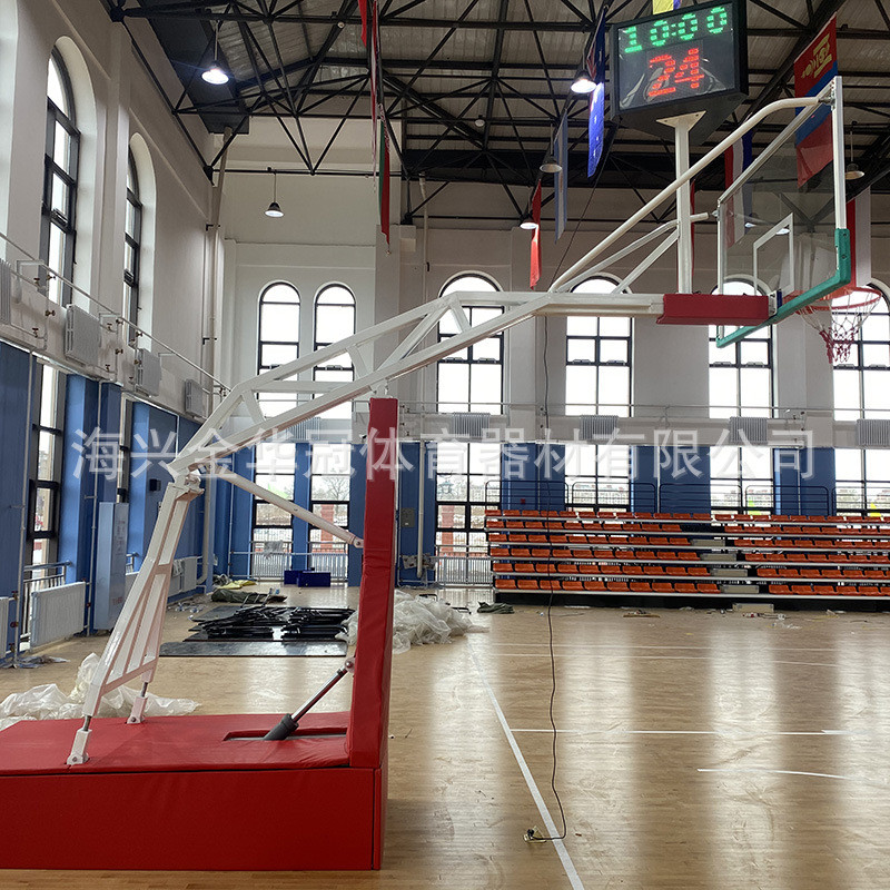 厂家供应移动篮球架篮球架户外成人移动篮球架落地式室外蓝球架