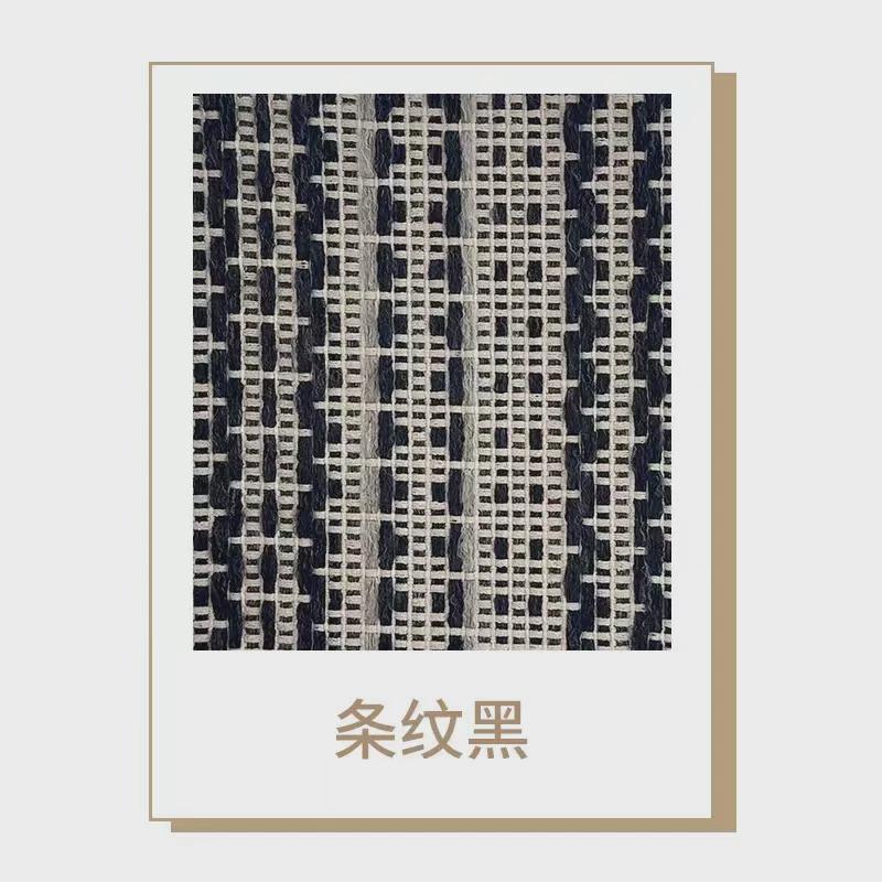 77N费尔岛色织提花窗帘多巴胺儿童房卧室法式轻奢2024新款棉麻高