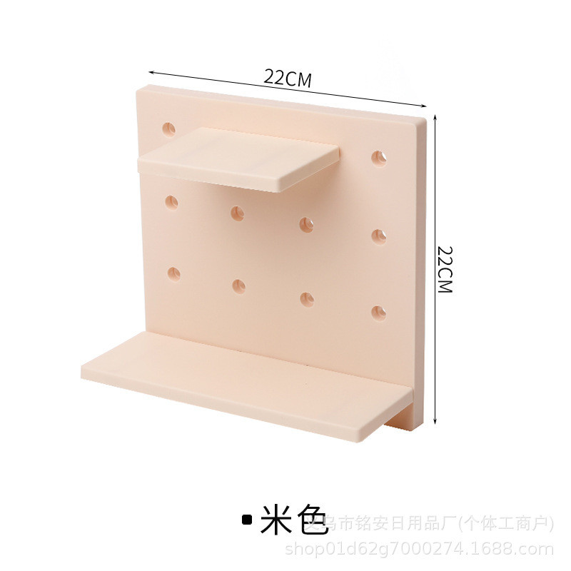 8jdk装饰。实木洞洞板客厅厨房挂墙书架批发收纳层板墙壁墙上壁挂