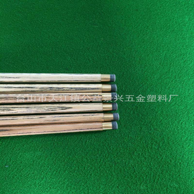 景兴3/4紫檀木桌球杆英式黑台球杆斯诺克台球杆小头大头八