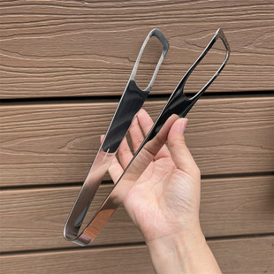 【出】【304不锈钢】【体验~食品夹子煎牛扒烧烤肉面包夹