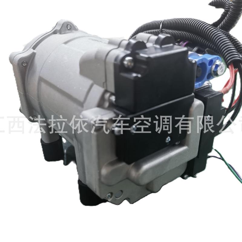 驻车12V-96V电动涡旋一体汽车空调压缩机