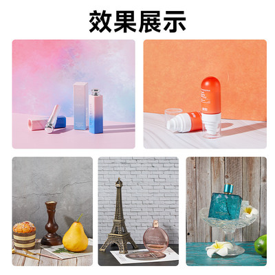 热销加厚摄影卡纸1+7张背景纸窗格拍照背景板套装拍摄摄影道具板