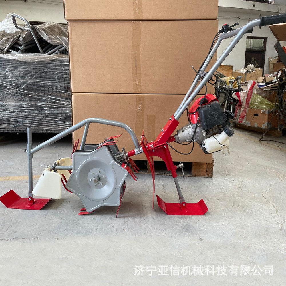 农用小型稻田除草机水田除草机水稻除草机配发动机厂家