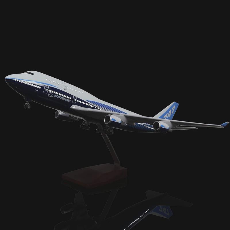 1:150波音747仿真原型机模型飞机民航客机仿真礼品47cmB747-400