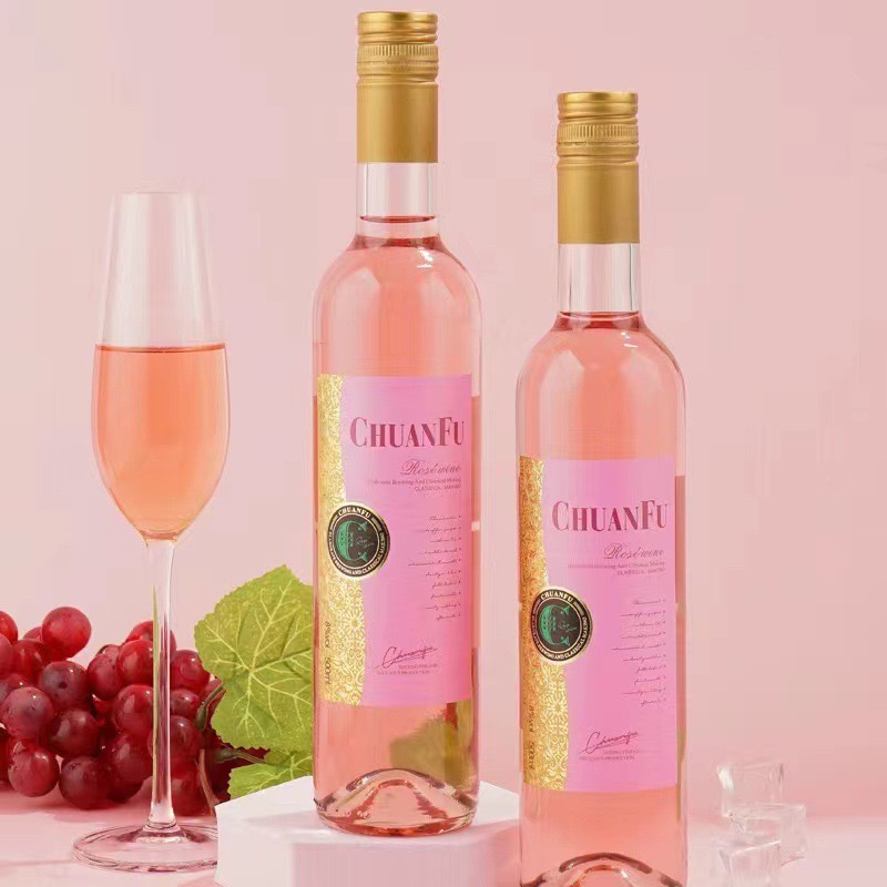 川富蜜露桃红葡萄酒500ml单支