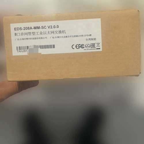 摩莎 MOXA EDS-208A-MM-SC 全新