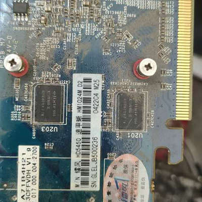 镭风HD5450  1G  正常点亮