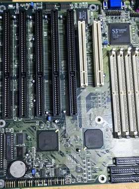 原装586工控机主板 G586ITOX REV.D 6个IS