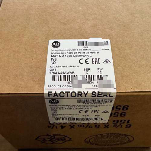 1762-L24AWAR未拆封现货 标价