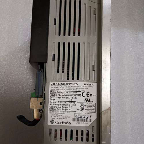 AB变频器22B-D6P0H204，2.2KW 380V，成