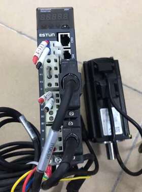 埃斯顿伺服电机400w，PRONET-04AMG 80K30