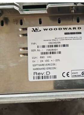 伍德沃德WOODWARD型号CSC3SUWA