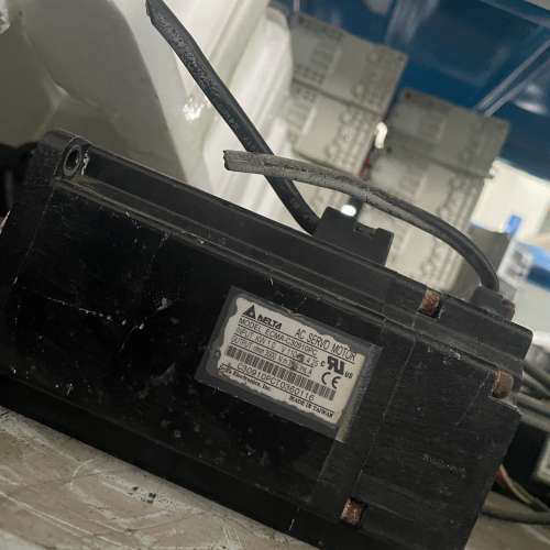 台达伺服电机ECMA-C30910PC，实物拍摄。拆机货，成