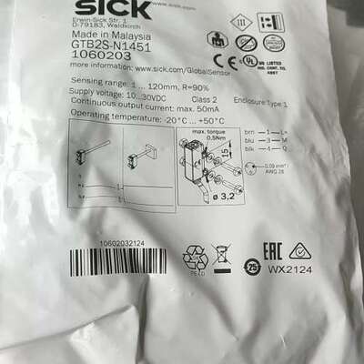 原装SICK传感器GTB2S-N1451货号1060203