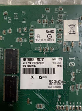 matron 图像采集卡meteor2-mc/4*，成色漂亮