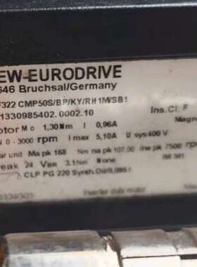 SEW伺服电机PSF322 CMP50S/BP/KY/RH1