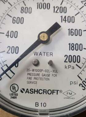 35－W1005P－02L－XUL二手拆机进口压力表