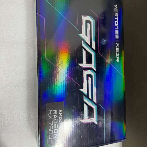 盈通rx7600-8G 大地之神 全新未拆封