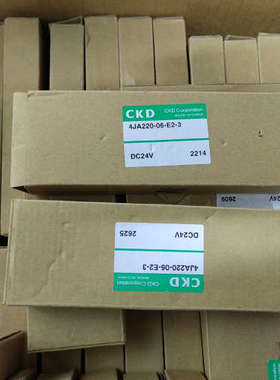 4JA210 4JA220 4JA229 全新正品CKD电磁