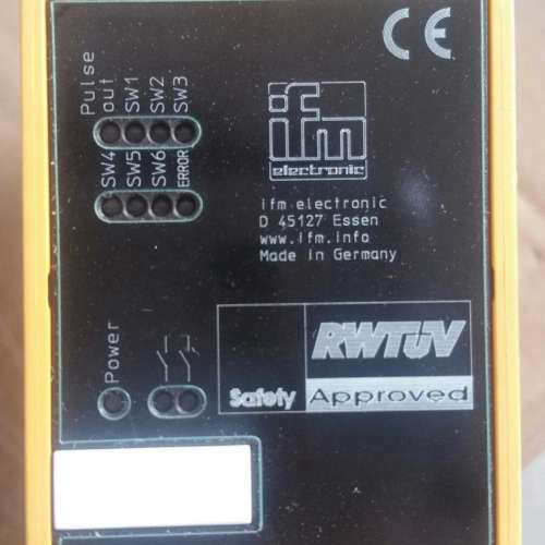 Ifm易福门安全传感器估算单元RWTUV G15002