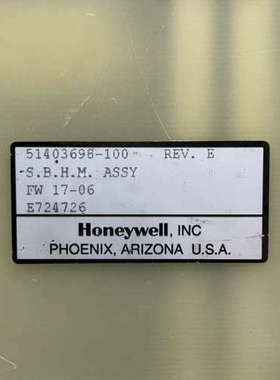 Honeywell霍尼韦尔 卡件 51403645-100