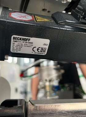 倍福电机，AM8T11-1F20-0000，成色实拍，原装拆