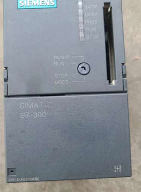 315-1AF03-0AB0，充新成色，功能包好外观无划痕，