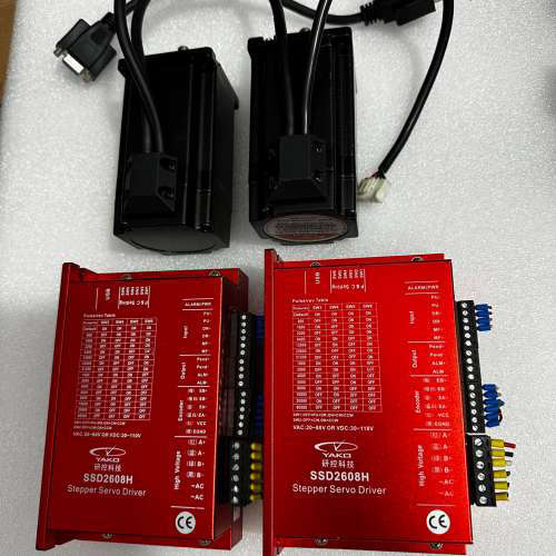 拆机 研控57闭环步进 电机为60型 YK260EC86E1