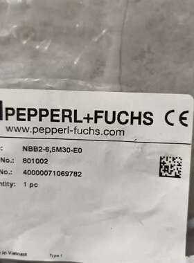 倍加福传感器 NBB2-6,5M30-E0  801002