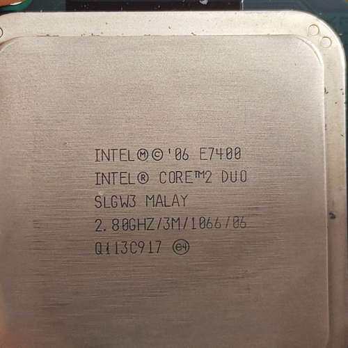 英特尔CPU  E7400,  2.8G的频率