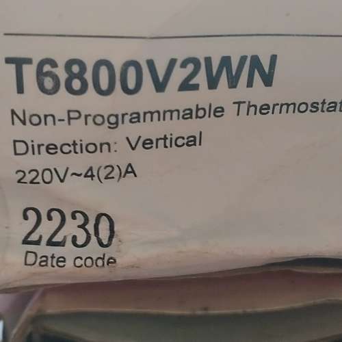 霍尼韦尔T6800V2WN