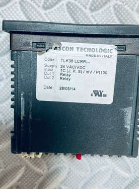 铁诺骑 TECNOLOGIC温控器TLK38 LCRR