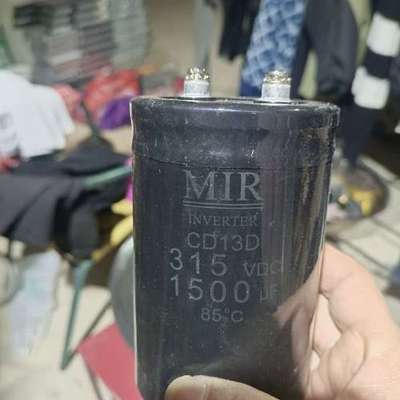 启动电容315V1500uF，尺寸75Ⅹ120
