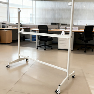 美斯特H型支架式玻璃白板专用支架拍摄直接播放授课投影万向可移动商务办公教学培训家用儿童开发创意展示架