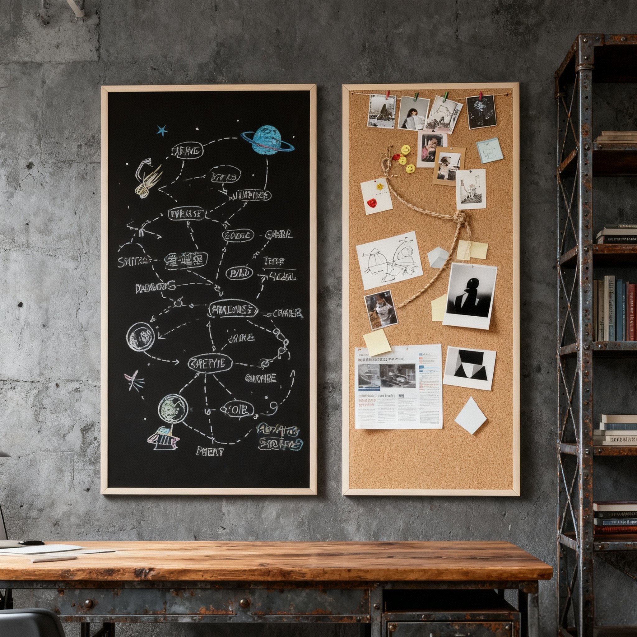 美斯特木框黑板软木板组合留言板计划板挂墙DIY照片墙办公家用儿童教学黑板墙可涂鸦墙贴成品大白板装饰定制,文具电教/文化用品/商务用品,黑板/黑板贴,淘宝优惠券,粉丝福利购,淘宝优惠卷