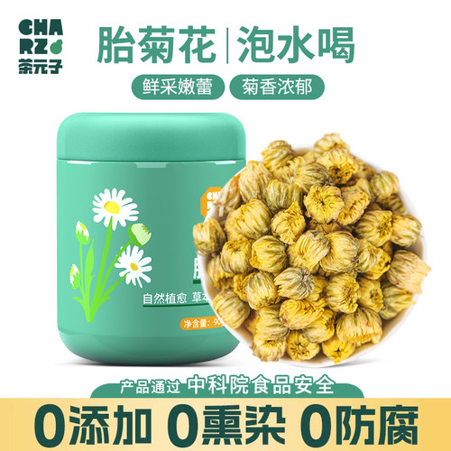茶元子胎菊通过中科院食品安全认证
