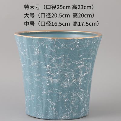 新款陶瓷花盆大口径发财树花盆
