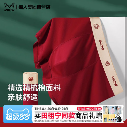 本命年礼盒内裤猫人礼物