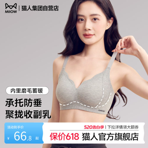 猫人聚拢文胸承托收副乳防下垂