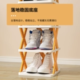 Простая полка для обуви дома, дверной проем, многослойный шкаф для обуви, артефакт для хранения обуви в помещении, маленькая узкая компактная полка для хранения