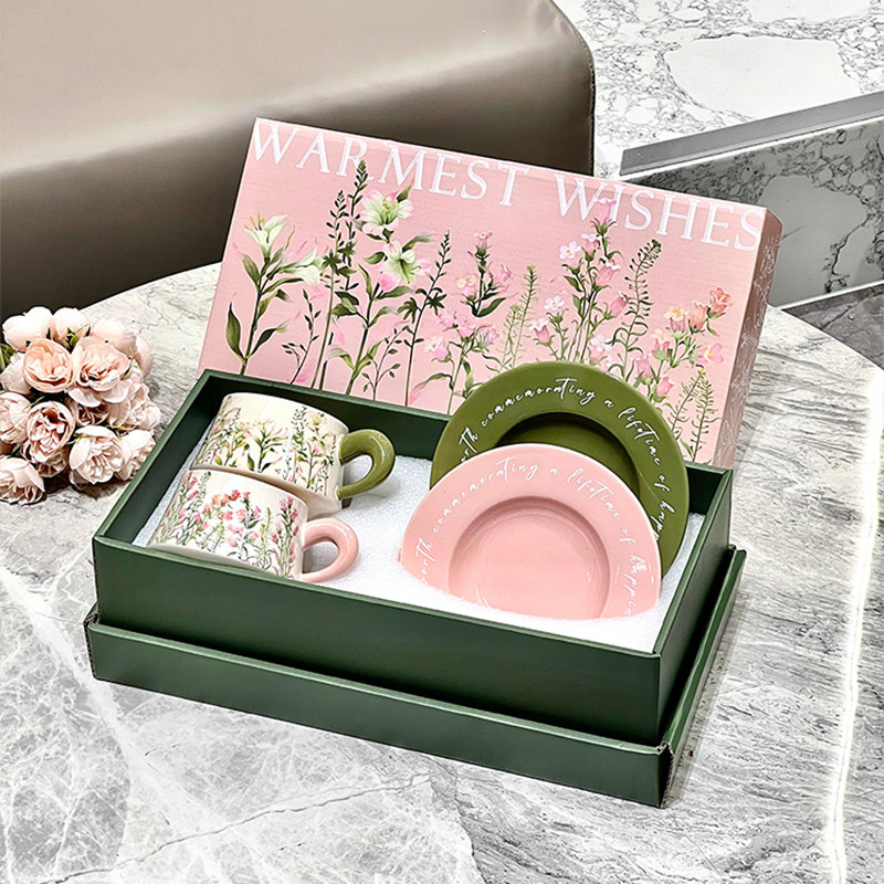 ZPK「秘密花园」系列咖啡杯高档精致礼盒装杯子新婚礼物情侣对杯,餐饮具,咖啡杯,淘宝优惠券,粉丝福利购,淘宝优惠卷