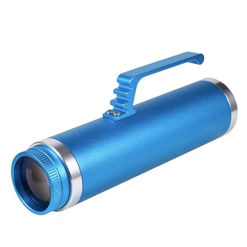 顶点钓鱼灯F360强光夜钓灯四光源大功率激光炮户外蓝光照明灯