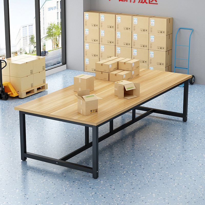 工作台大桌子打包台车间裁剪台包装台电子厂流水线操作检验台桌子