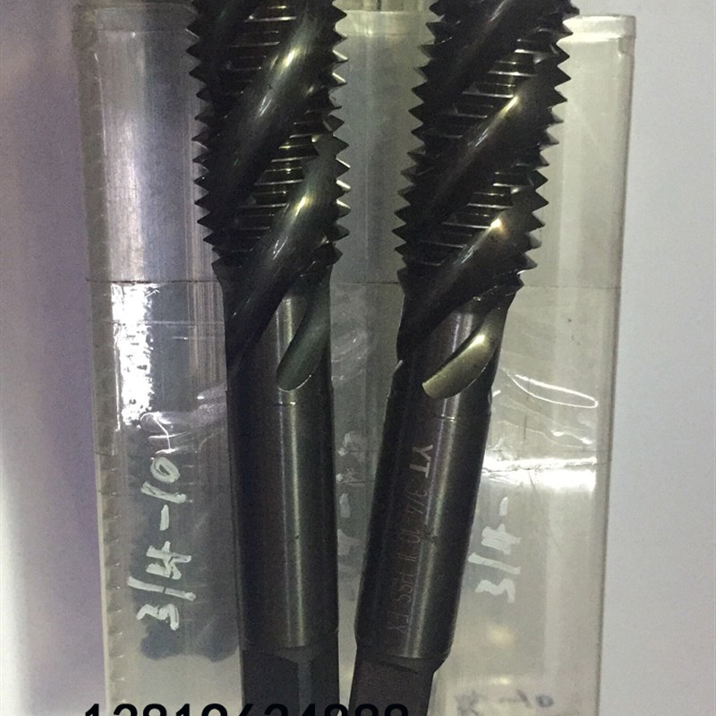 3/4-10UNCl螺旋二手进口丝攻镀钛钴氮化超硬丝锥 美制机用粗牙