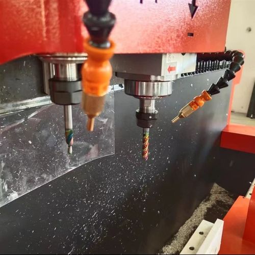 多功能数控钻铣一体机断桥铝门窗锁盒钻孔机极简玻璃门打孔铣槽机