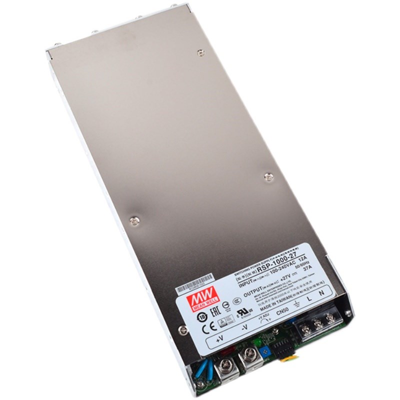 明纬RSP-1000W大功率激光器PFC开关电源12V/15/24V/27/48并联